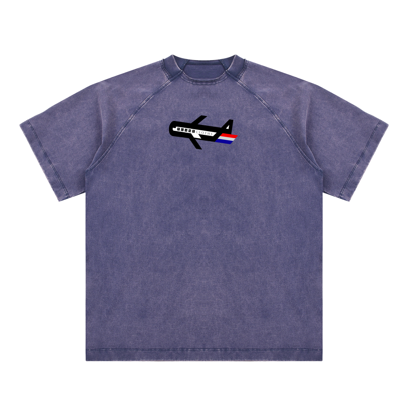 PLANEcloths Vintage Washed Up Raglan Tee