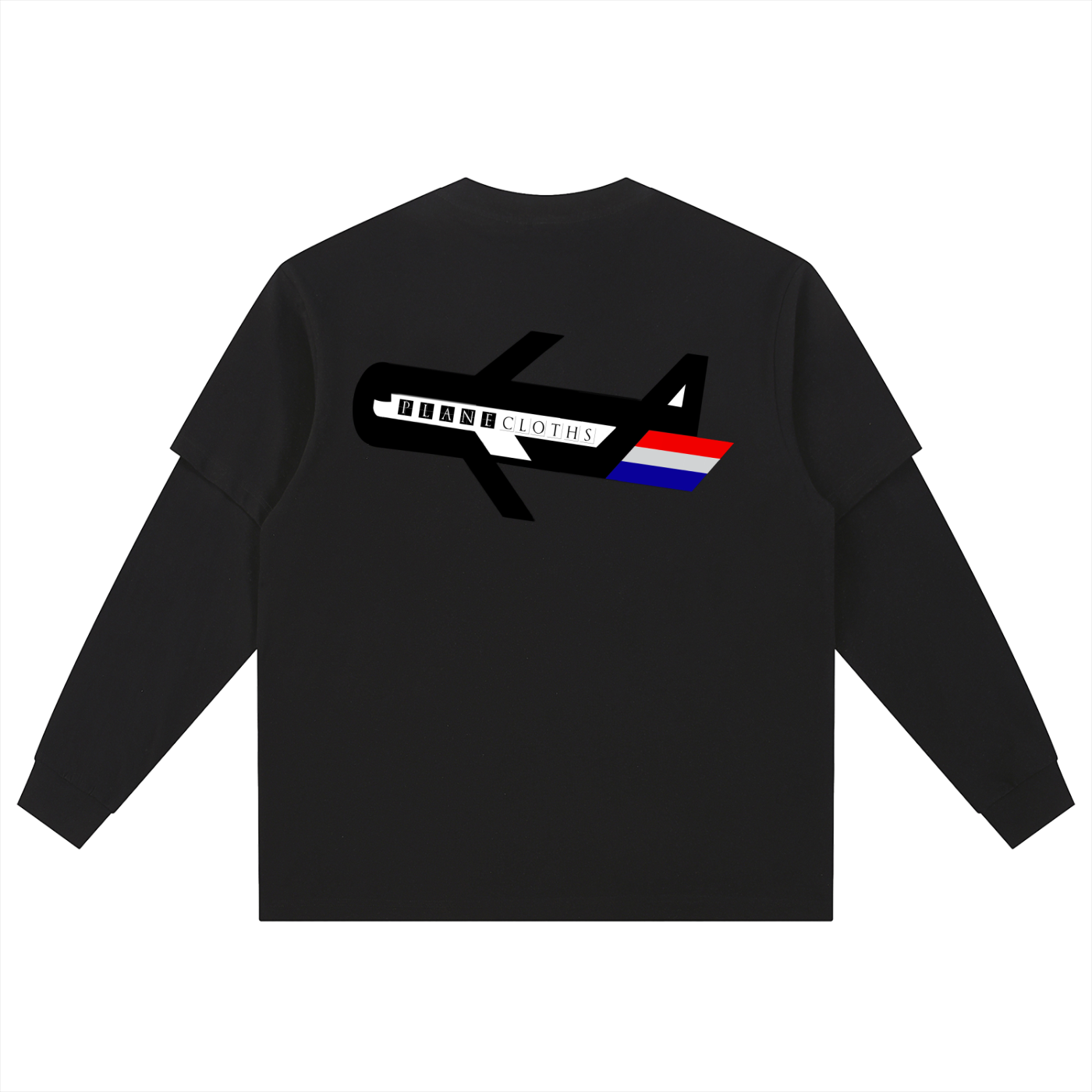 PLANEcloths Layers To This Long Sleeve Oversized T-Shirt