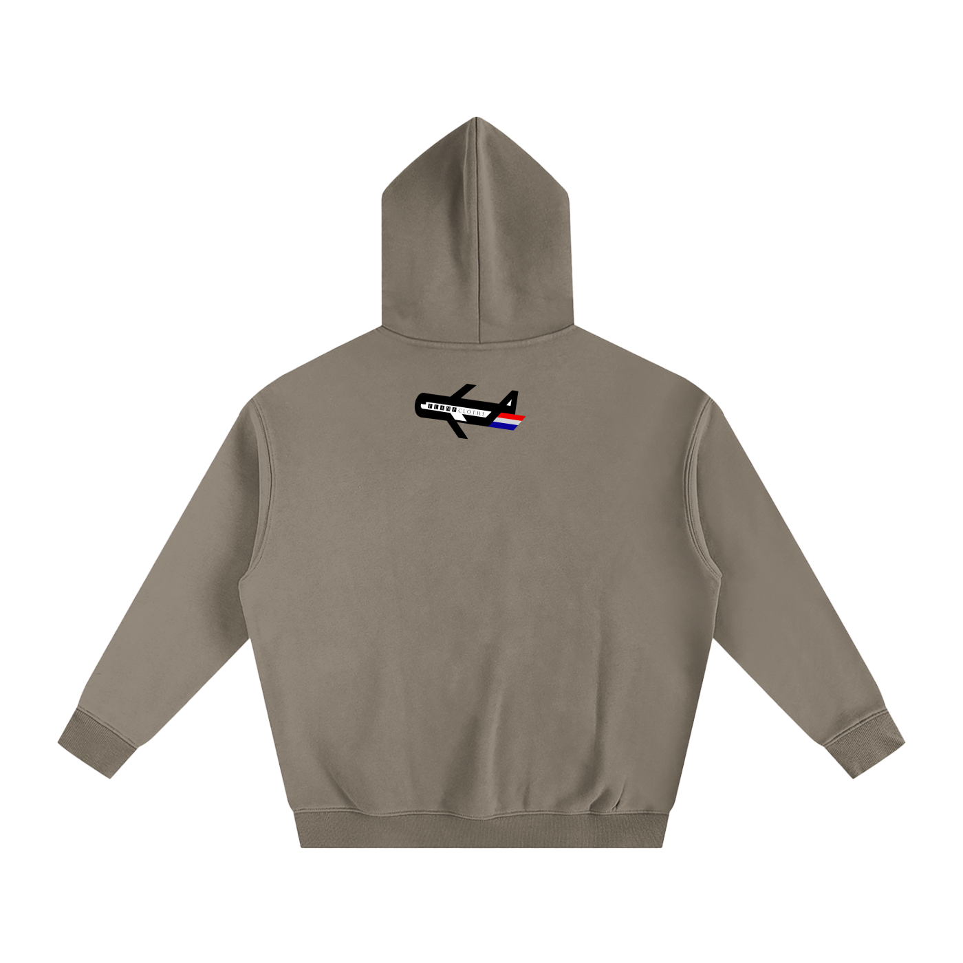 PLANEcloths Only The Essentials Oversize Fleeced Hoodie