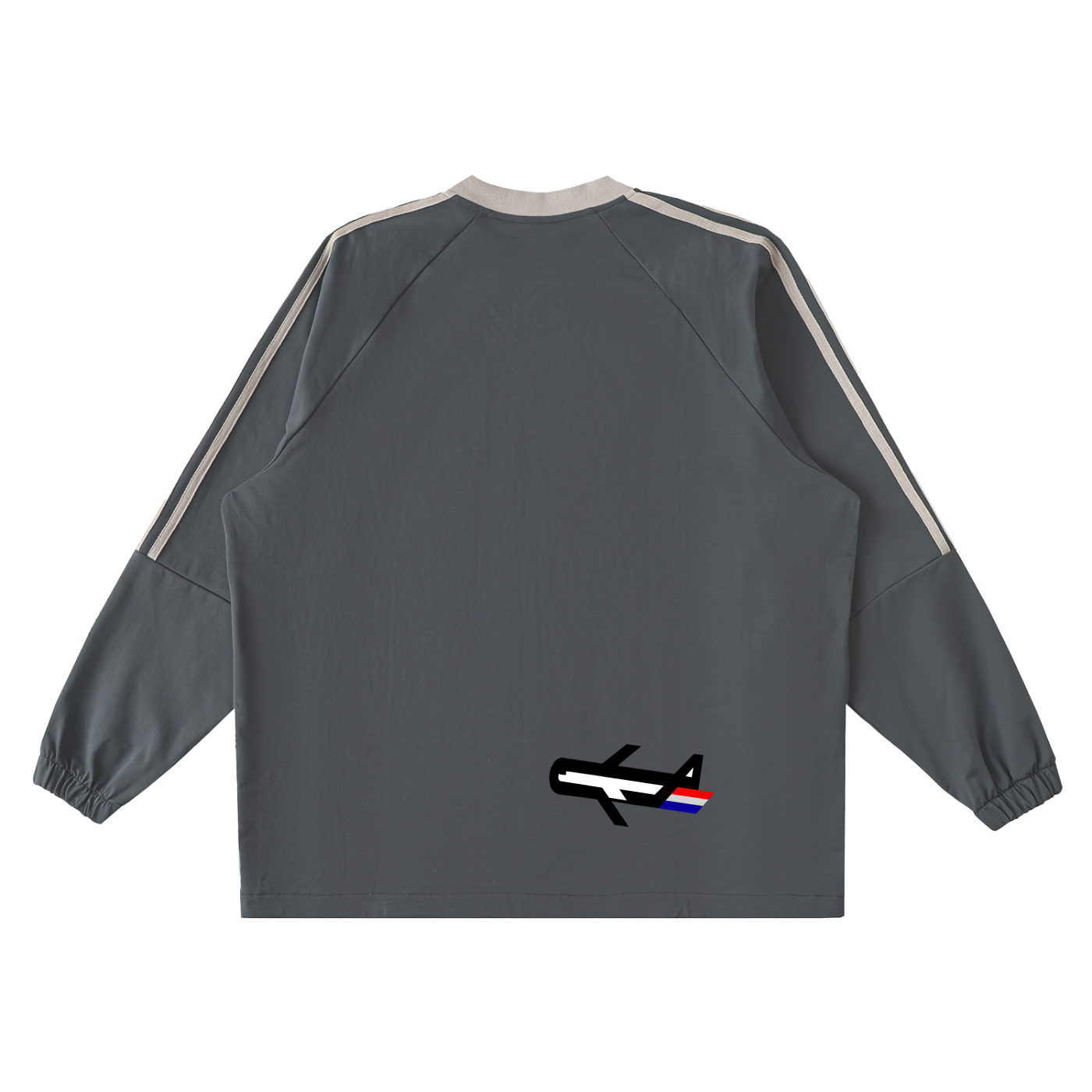 PLANEcloths Can’t Block V-Neck Long-Sleeve T-Shirt