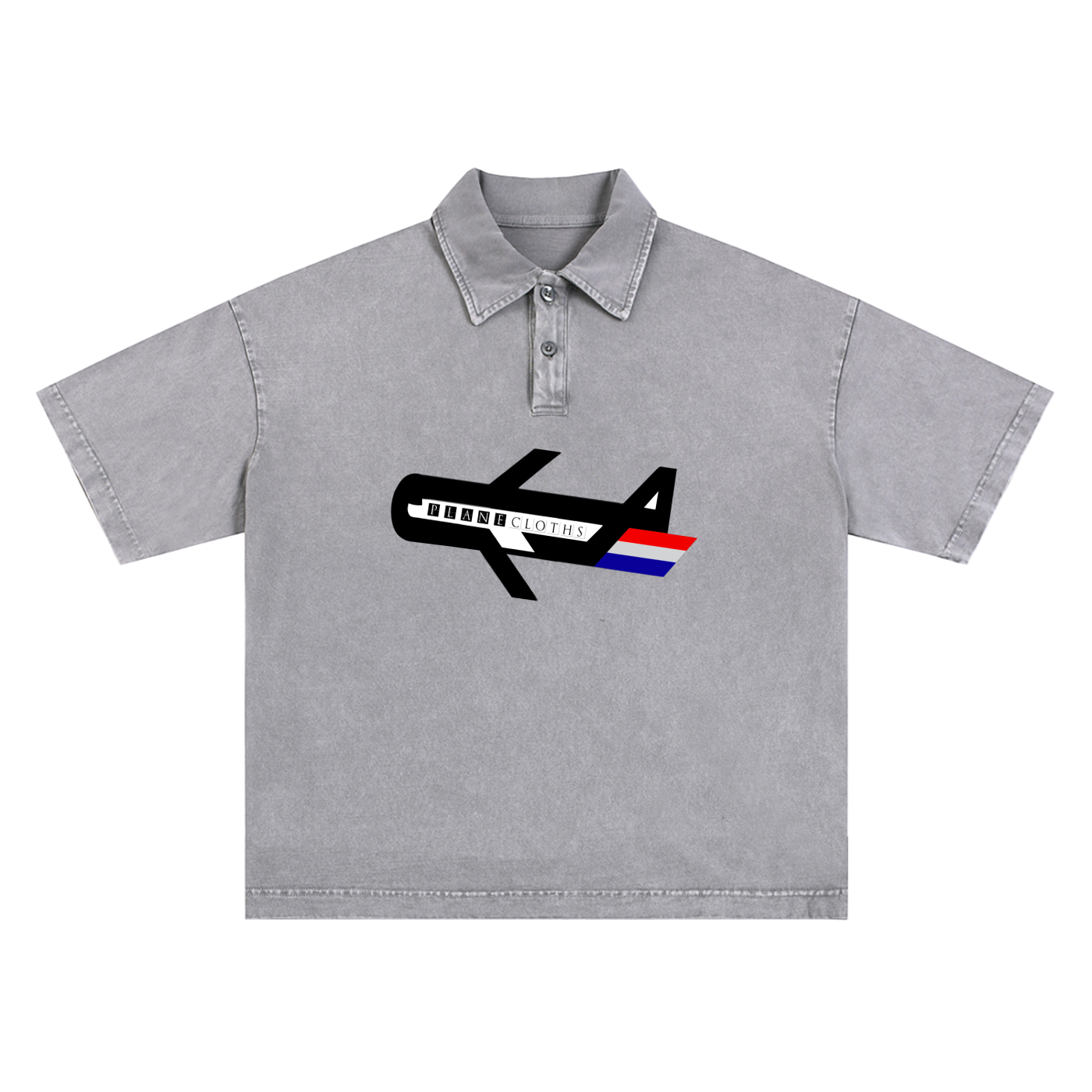 PLANEcloths Let It Snow-Washed Up Polo Club T-Shirt