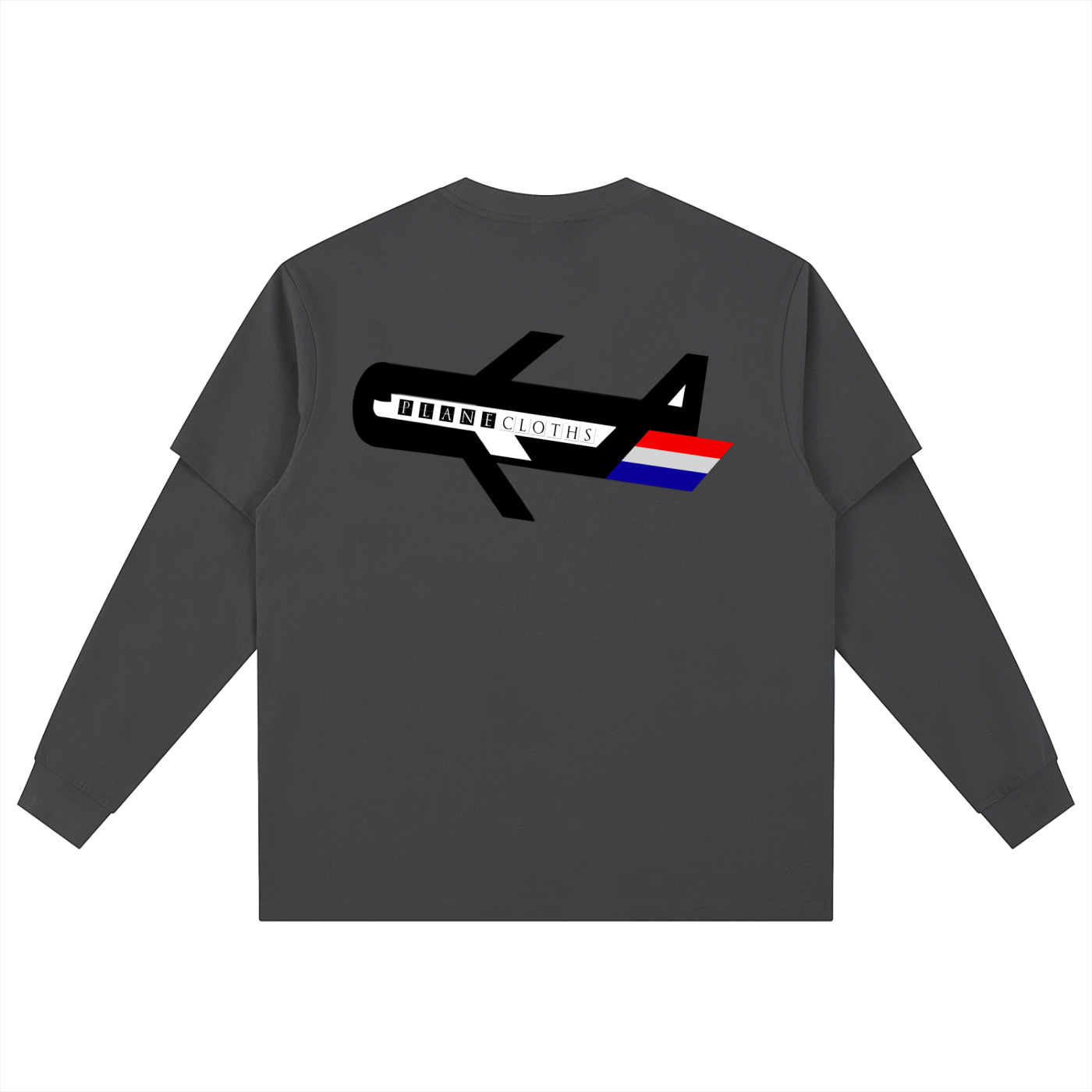 PLANEcloths Layers To This Long Sleeve Oversized T-Shirt