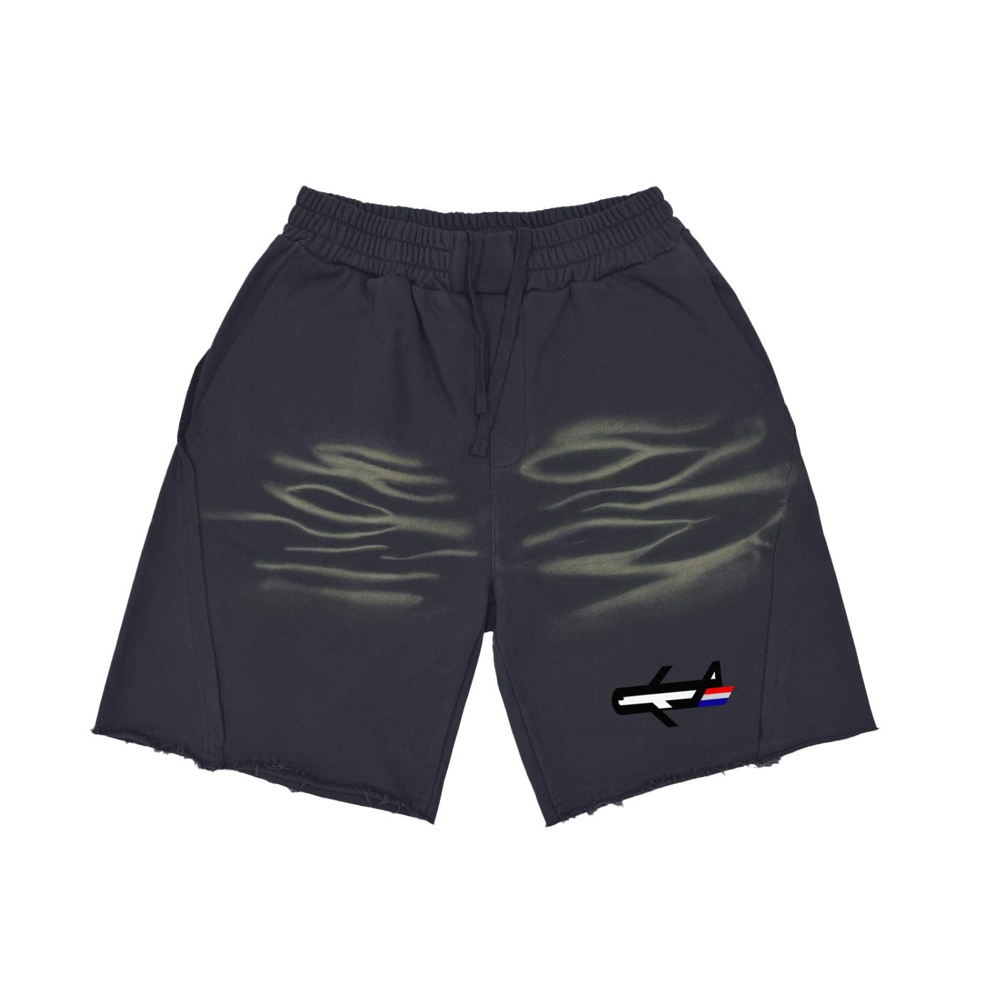 PLANEcloths Vintage Washed Up Tiger Shorts