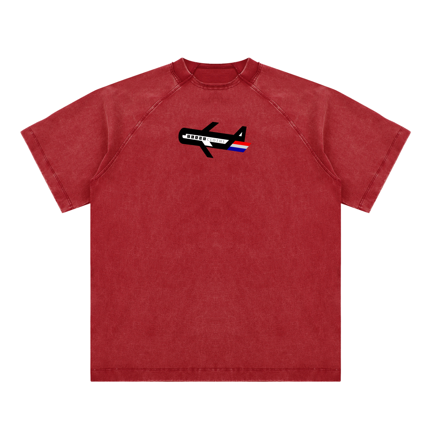 PLANEcloths Vintage Washed Up Raglan Tee