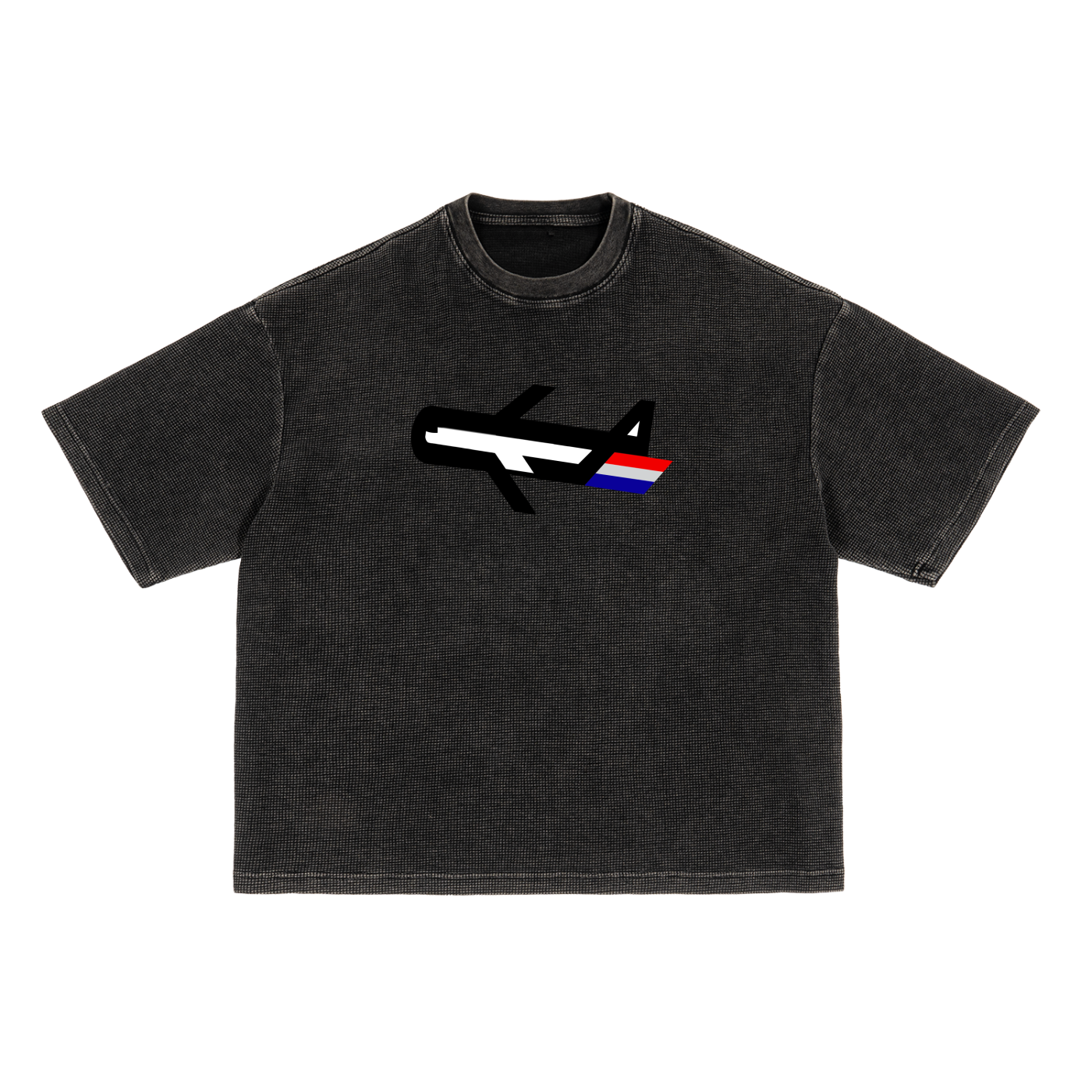 PLANEcloths Waffi Washed Up Boxy T-Shirt