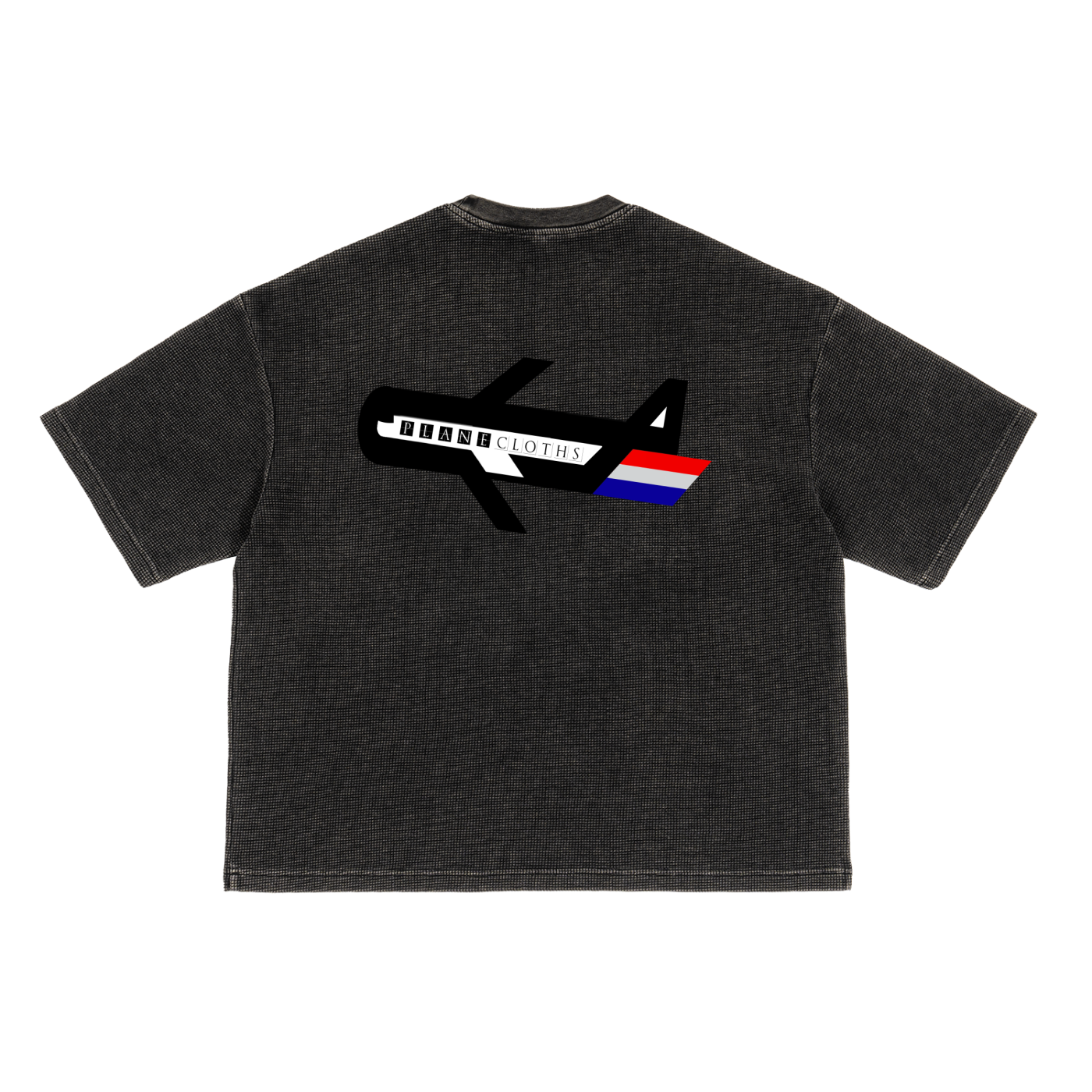 PLANEcloths Waffi Washed Up Boxy T-Shirt