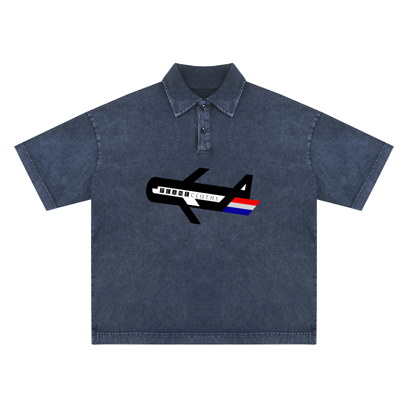 PLANEcloths Let It Snow-Washed Up Polo Club T-Shirt
