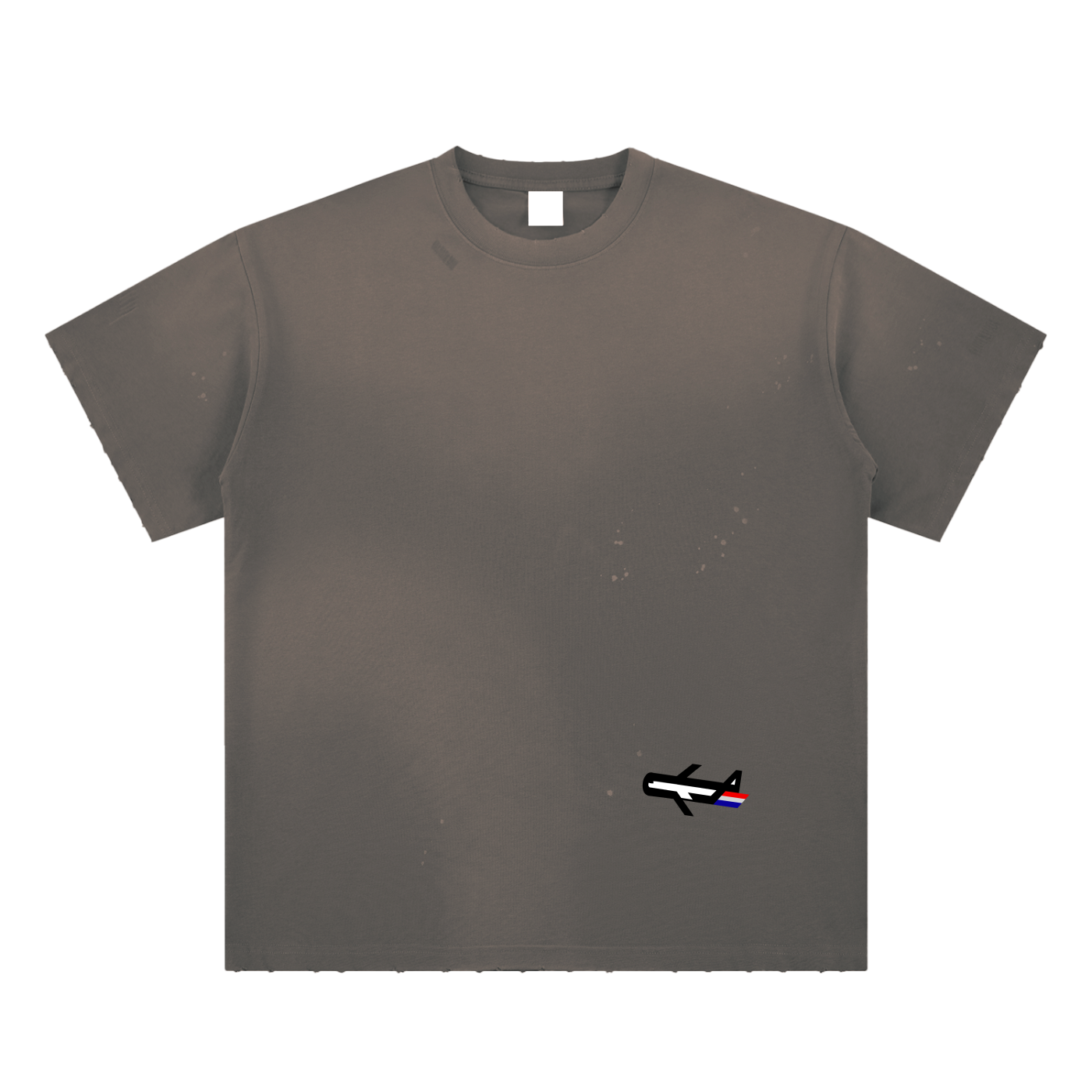 PLANEcloths Sunfaded Paint Splatter T-Shirt