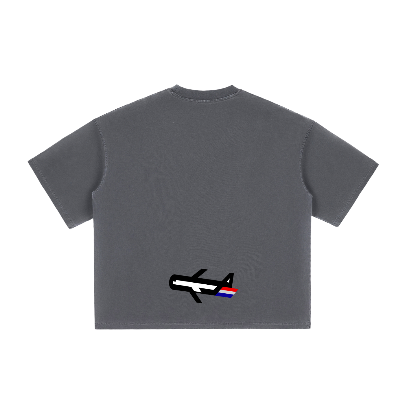 PLANEcloths With CLASSic Vintage Washed Up Boxy T-Shirt