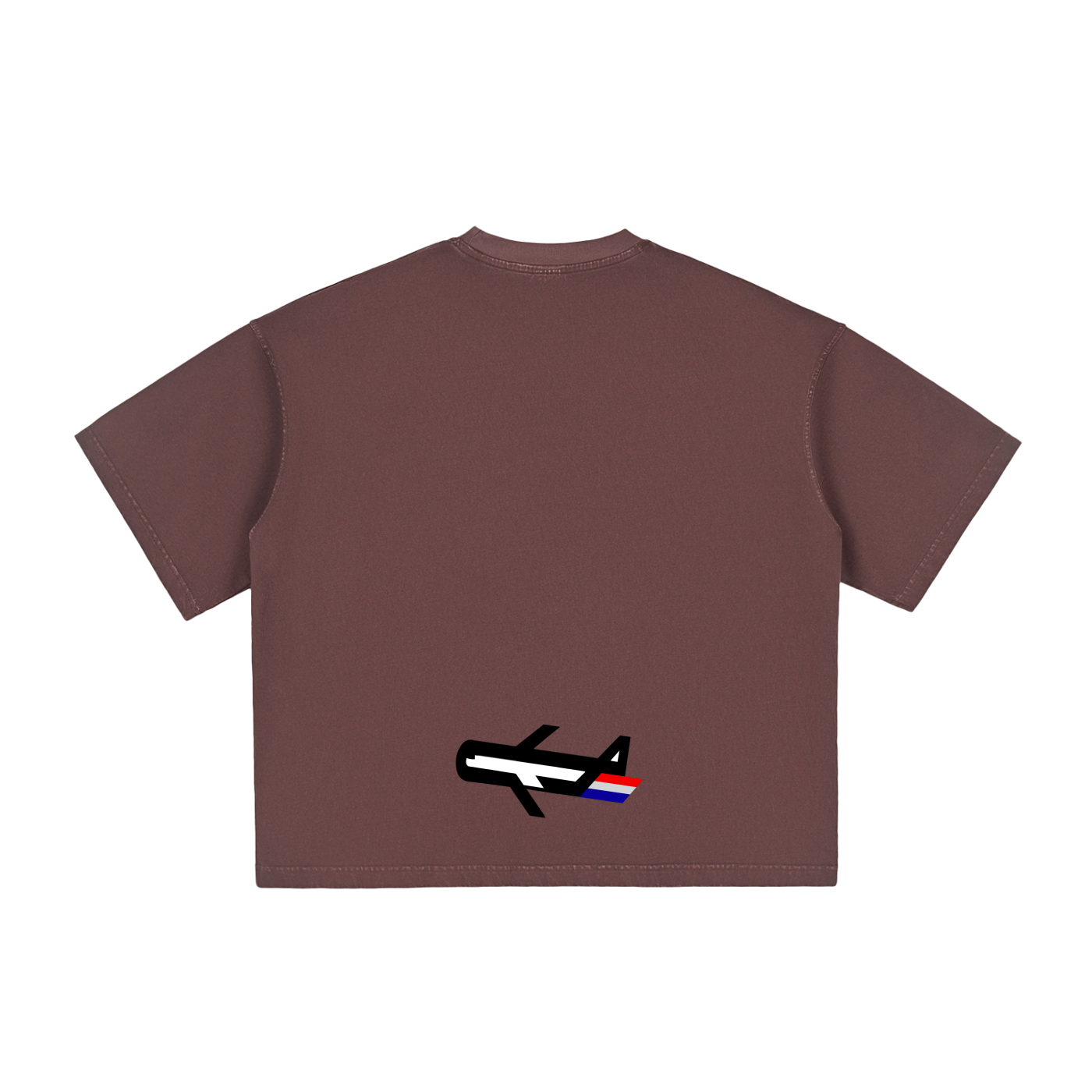 PLANEcloths With CLASSic Vintage Washed Up Boxy T-Shirt