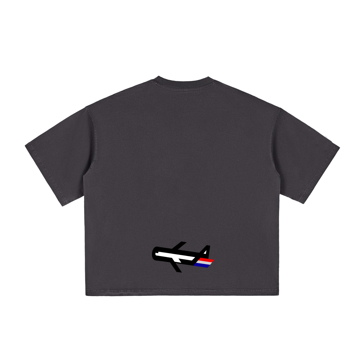 PLANEcloths With CLASSic Vintage Washed Up Boxy T-Shirt