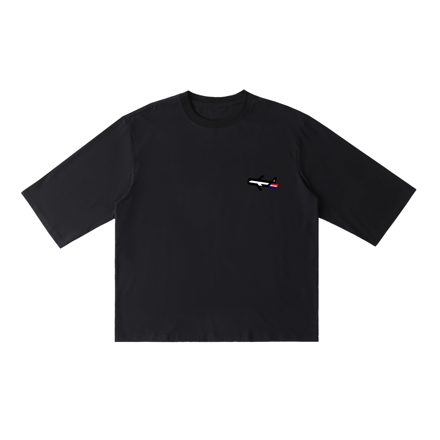 PLANEcloths Only The Essentials Premium Half Sleeve Ribbed T-Shirt
