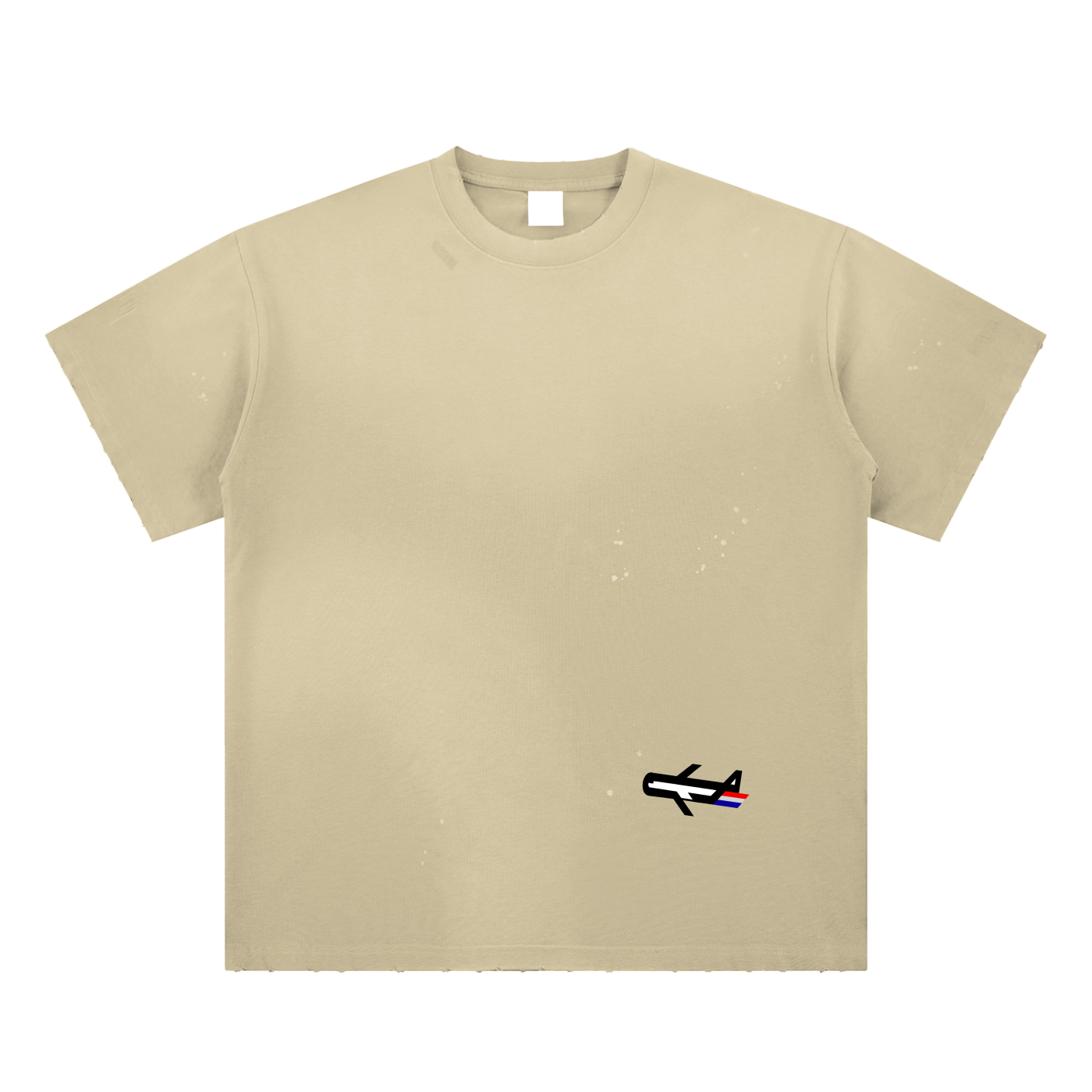 PLANEcloths Sunfaded Paint Splatter T-Shirt