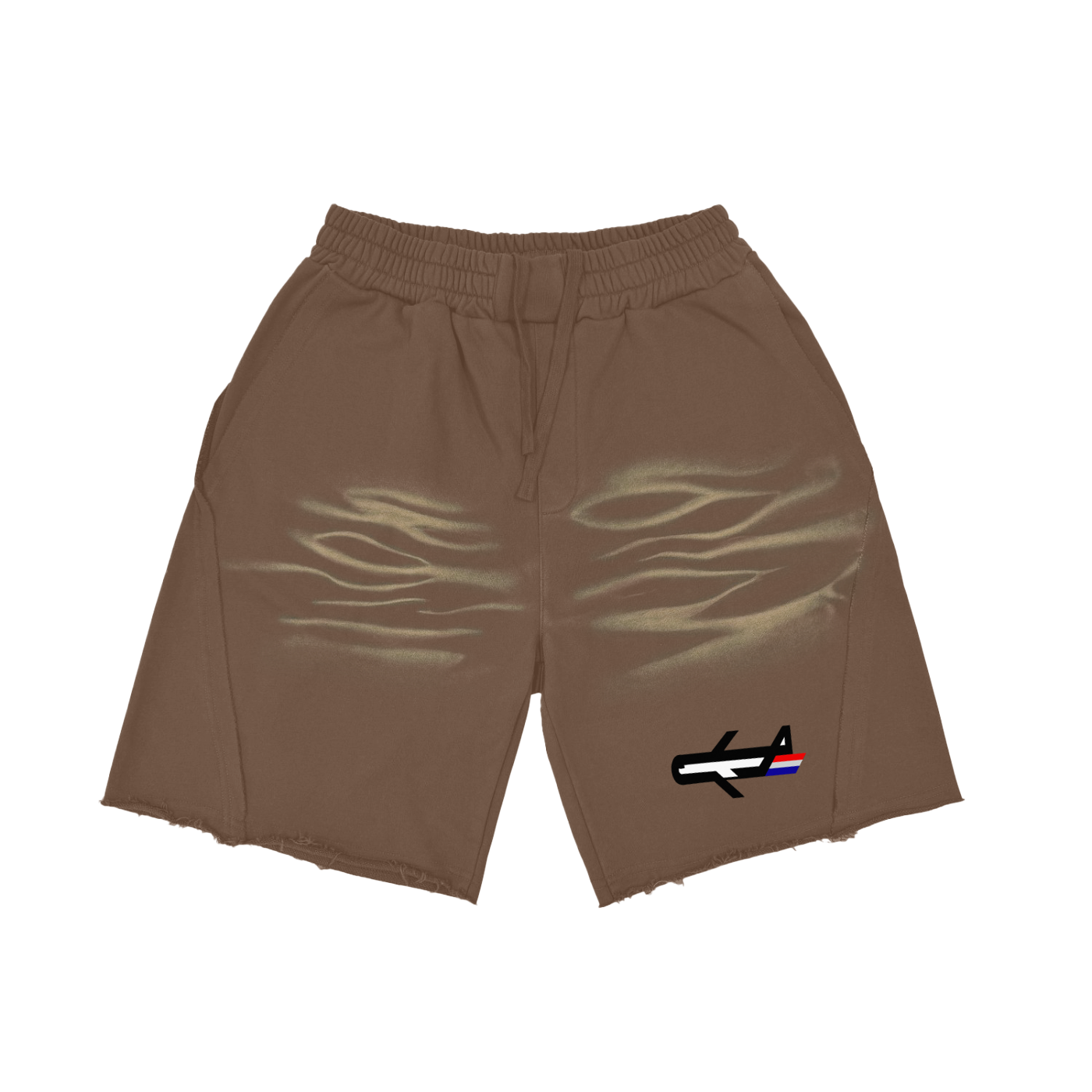 PLANEcloths Vintage Washed Up Tiger Shorts