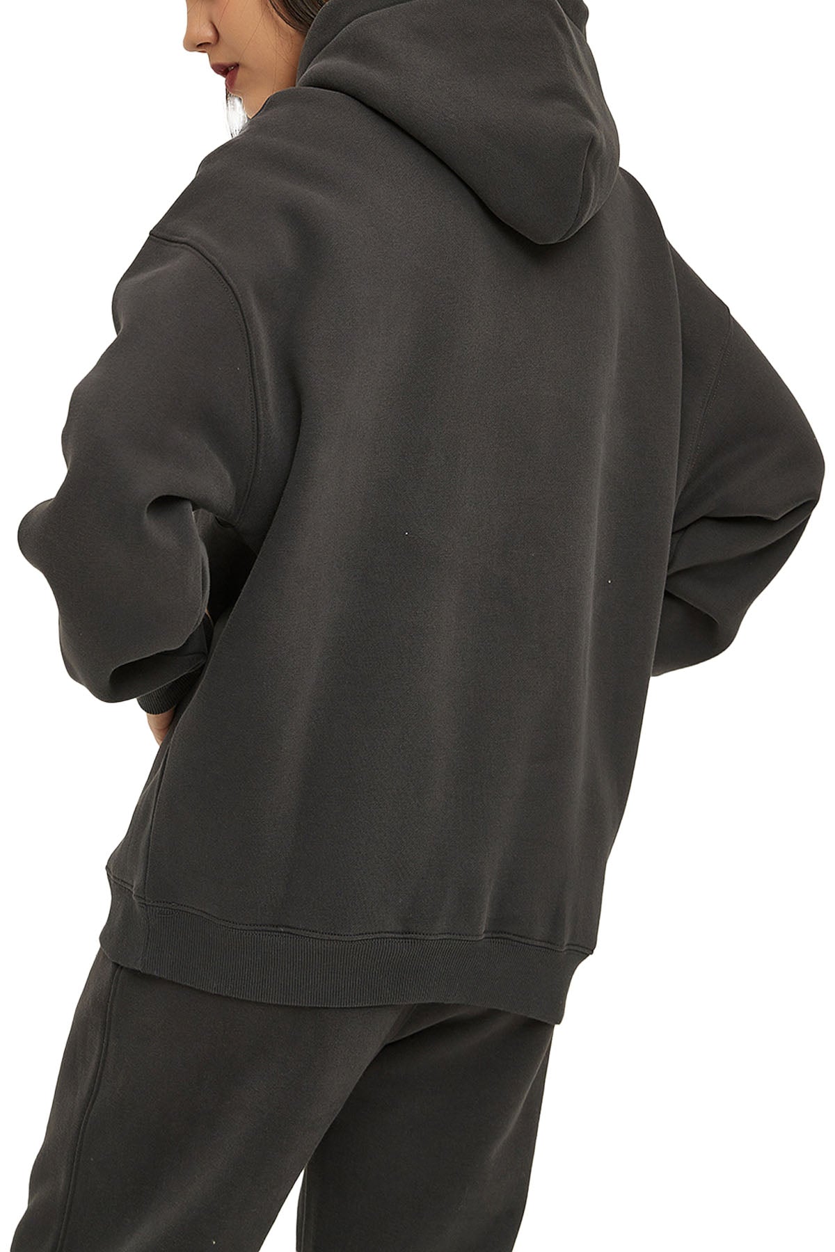 PLANEcloths Only The Essentials Oversize Fleeced Hoodie