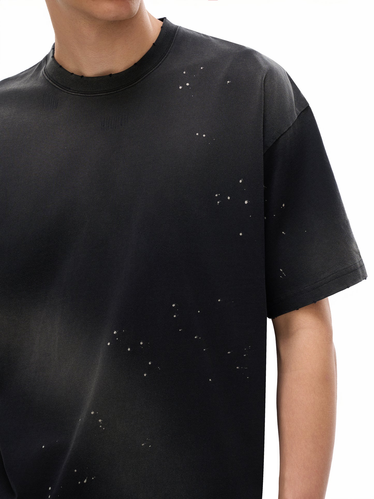 PLANEcloths Sunfaded Paint Splatter T-Shirt
