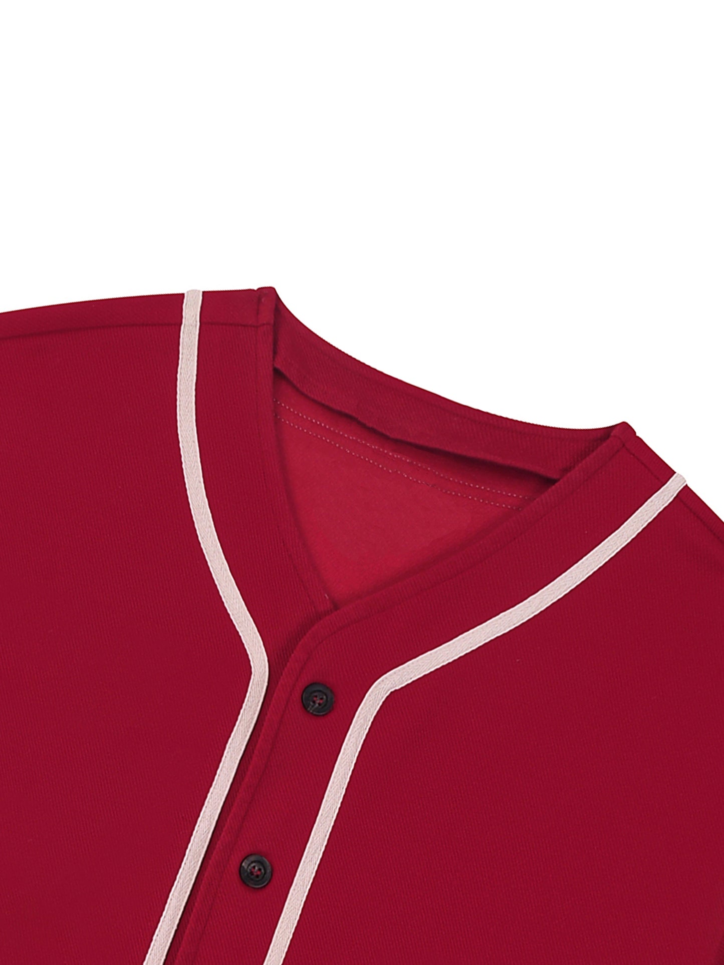 PLANEcloths Compare’n Contrast B-Baller Piped Up Button-Up Jersey