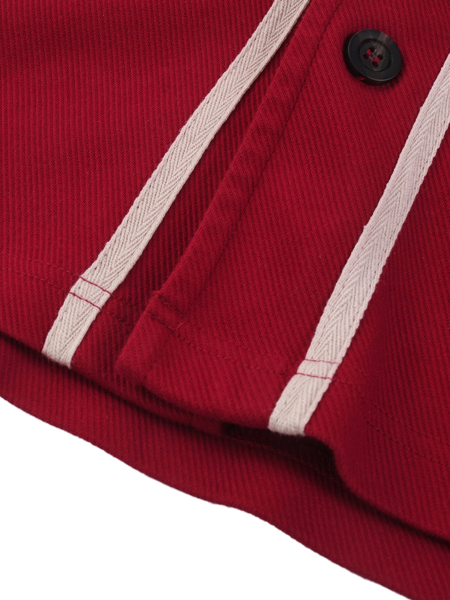 PLANEcloths Compare’n Contrast B-Baller Piped Up Button-Up Jersey