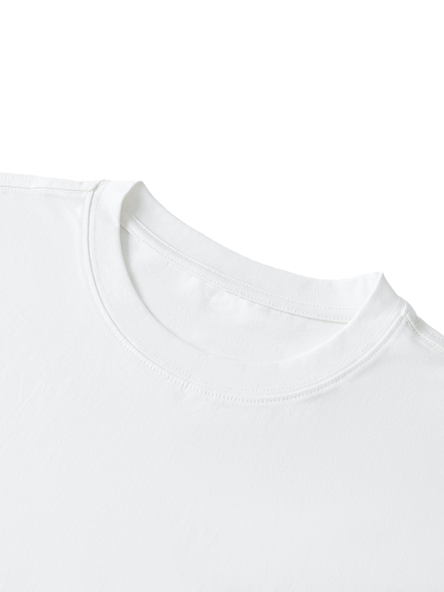 PLANEcloths Only The Essentials Premium Half Sleeve Ribbed T-Shirt