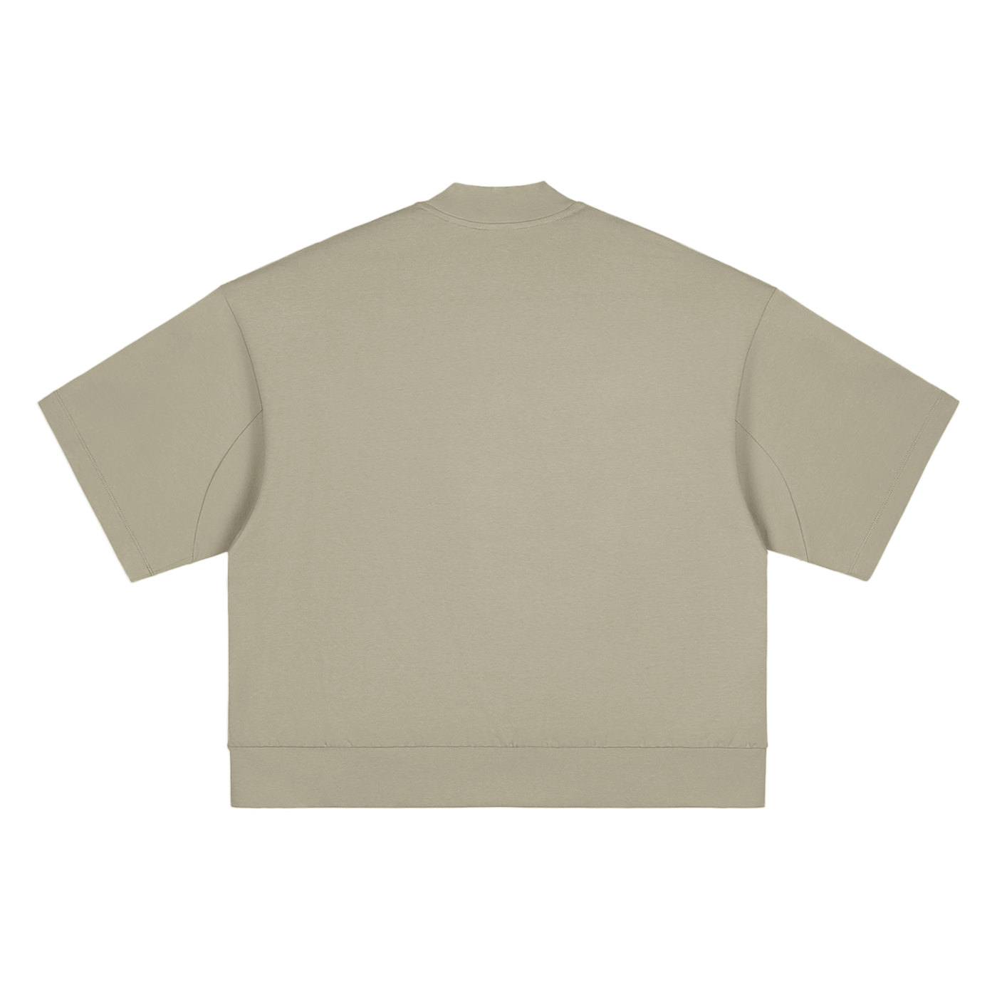 PLANEcloths Getting Kinda Heavy Oversized Mock T-shirt