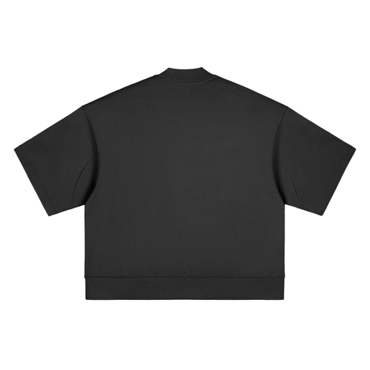 PLANEcloths Getting Kinda Heavy Oversized Mock T-shirt