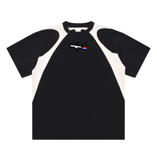 PLANEcloths Compare'n Contrast Panel T-Shirt