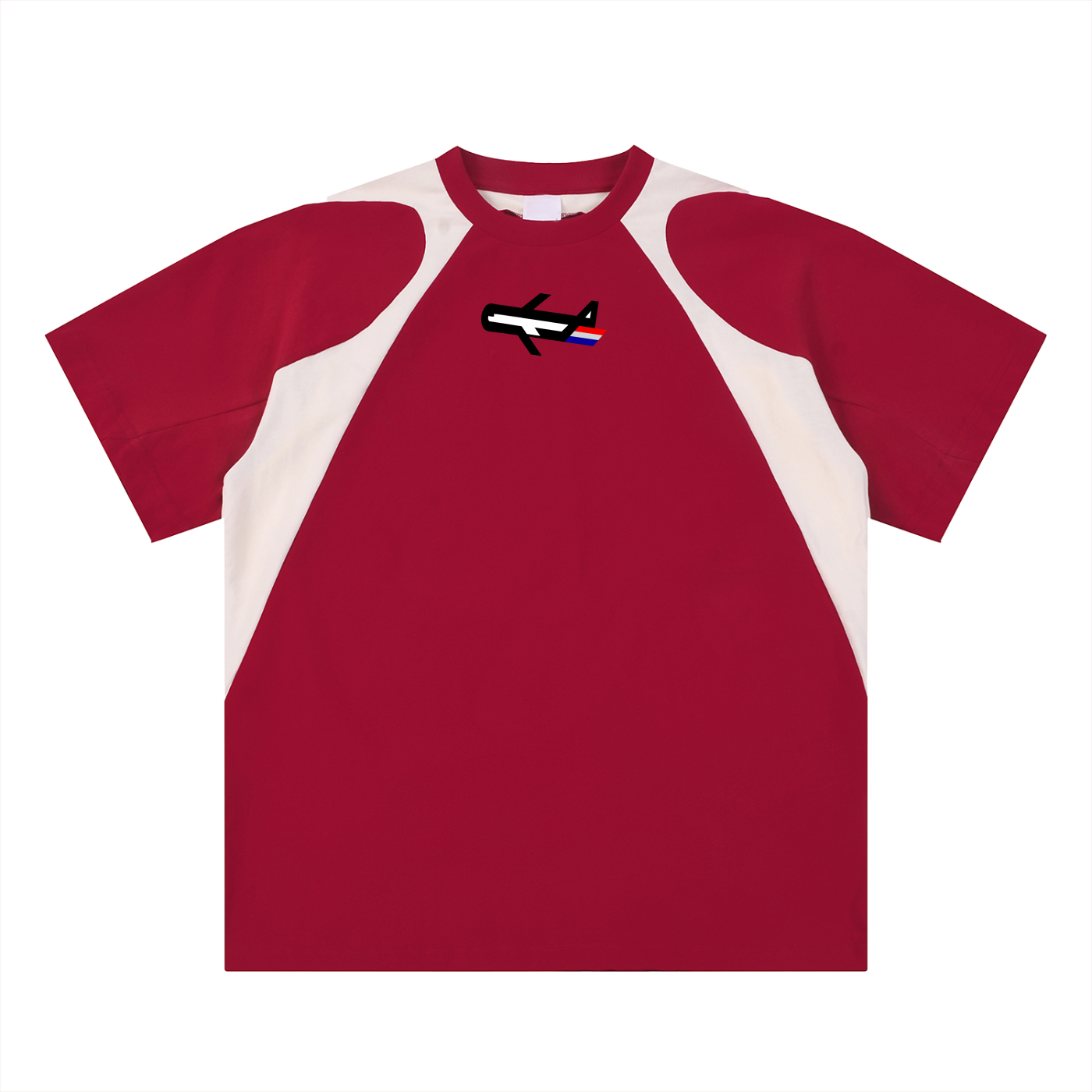 PLANEcloths Compare'n Contrast Panel T-Shirt