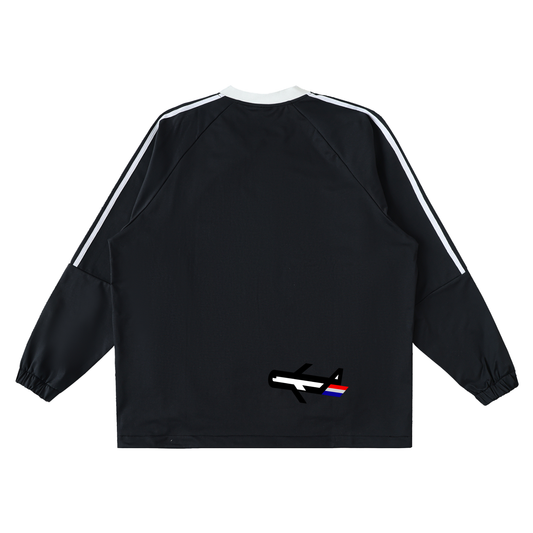 PLANEcloths Can’t Block V-Neck Long-Sleeve T-Shirt