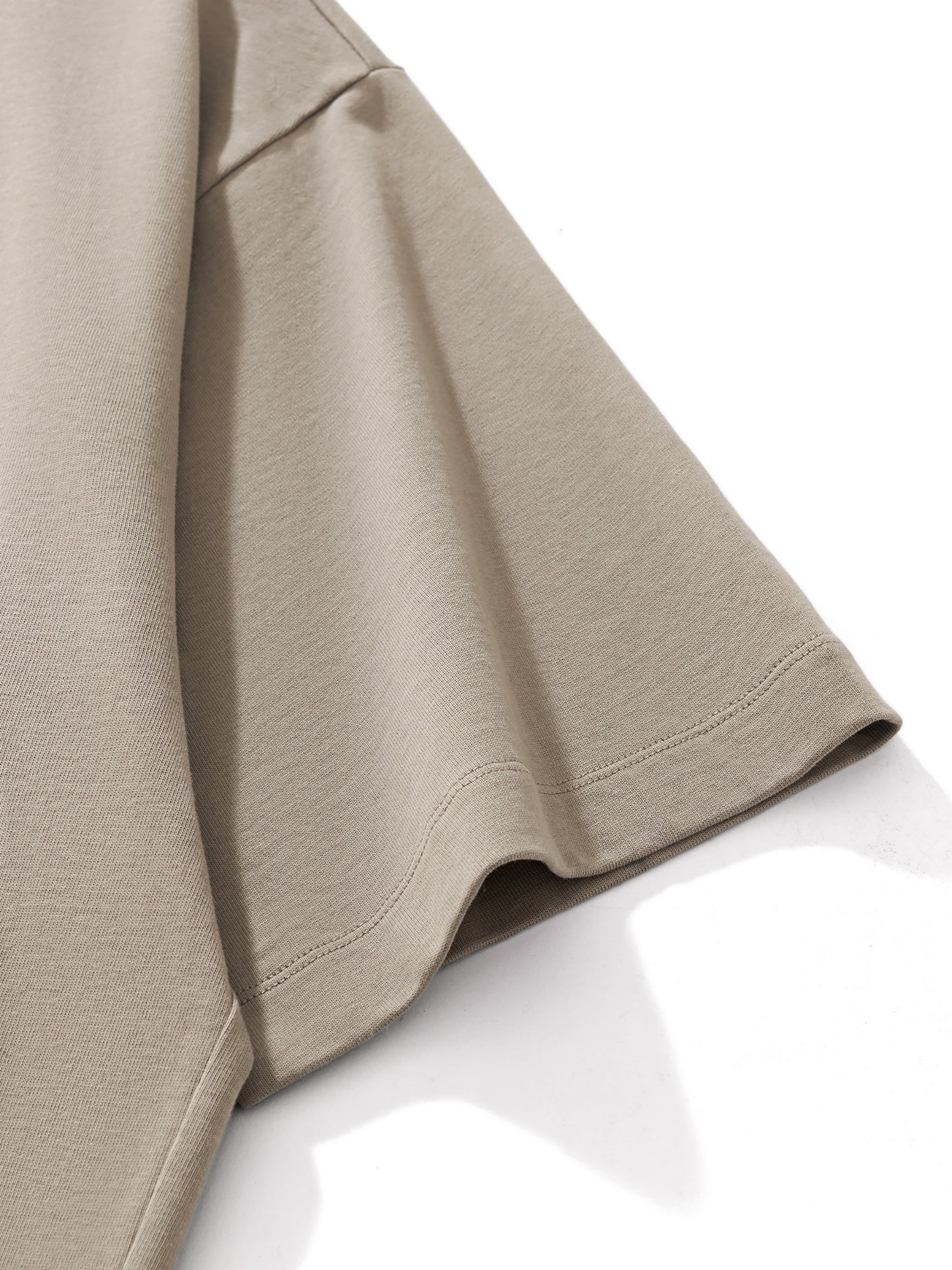 PLANEcloths Getting Kinda Heavy Oversized Mock T-shirt